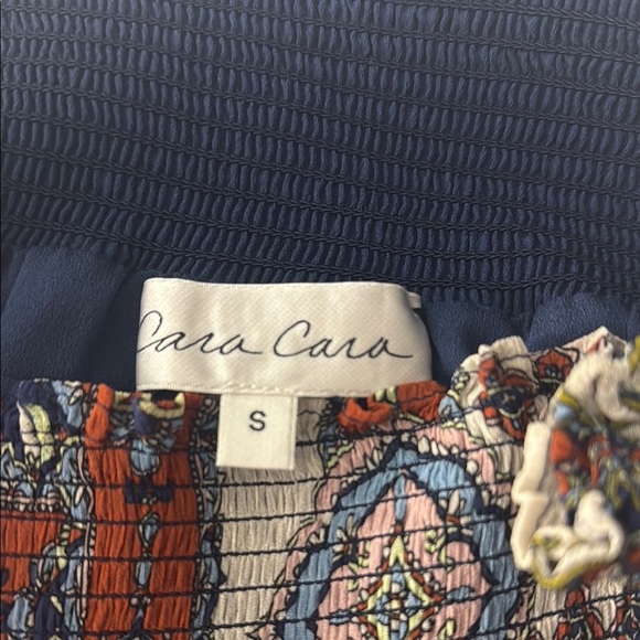 CARA CARA Bohemian Multicolor Silk Handkerchief Hem Skirt S - Picture 11 of 11